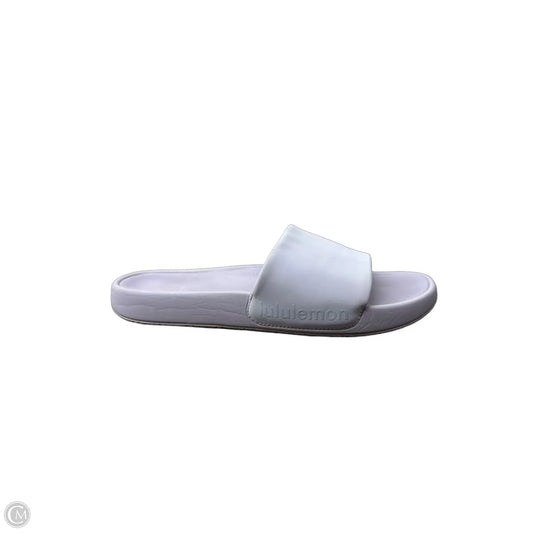 Sandals Flats By Lululemon In Purple, Size: 8