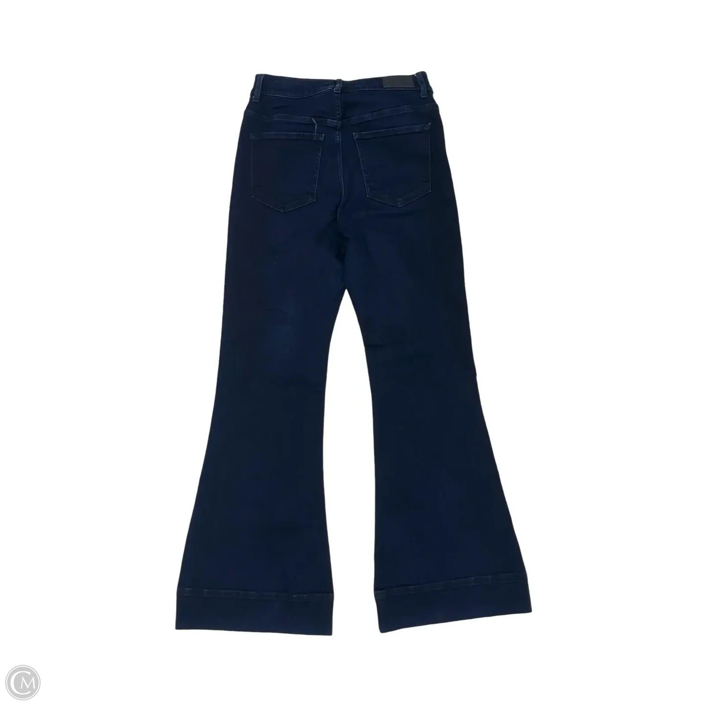 Jeans Flared By Express In Blue Denim, Size: 8
