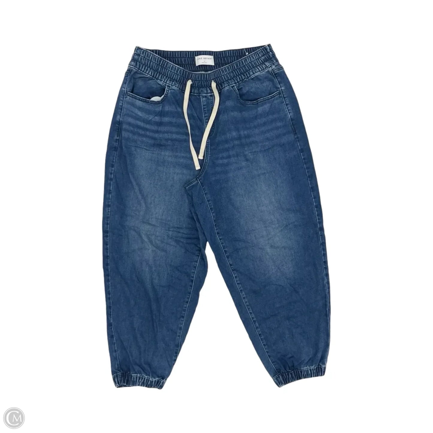 Jeans Wide Leg By Lane Bryant In Blue Denim, Size: 14