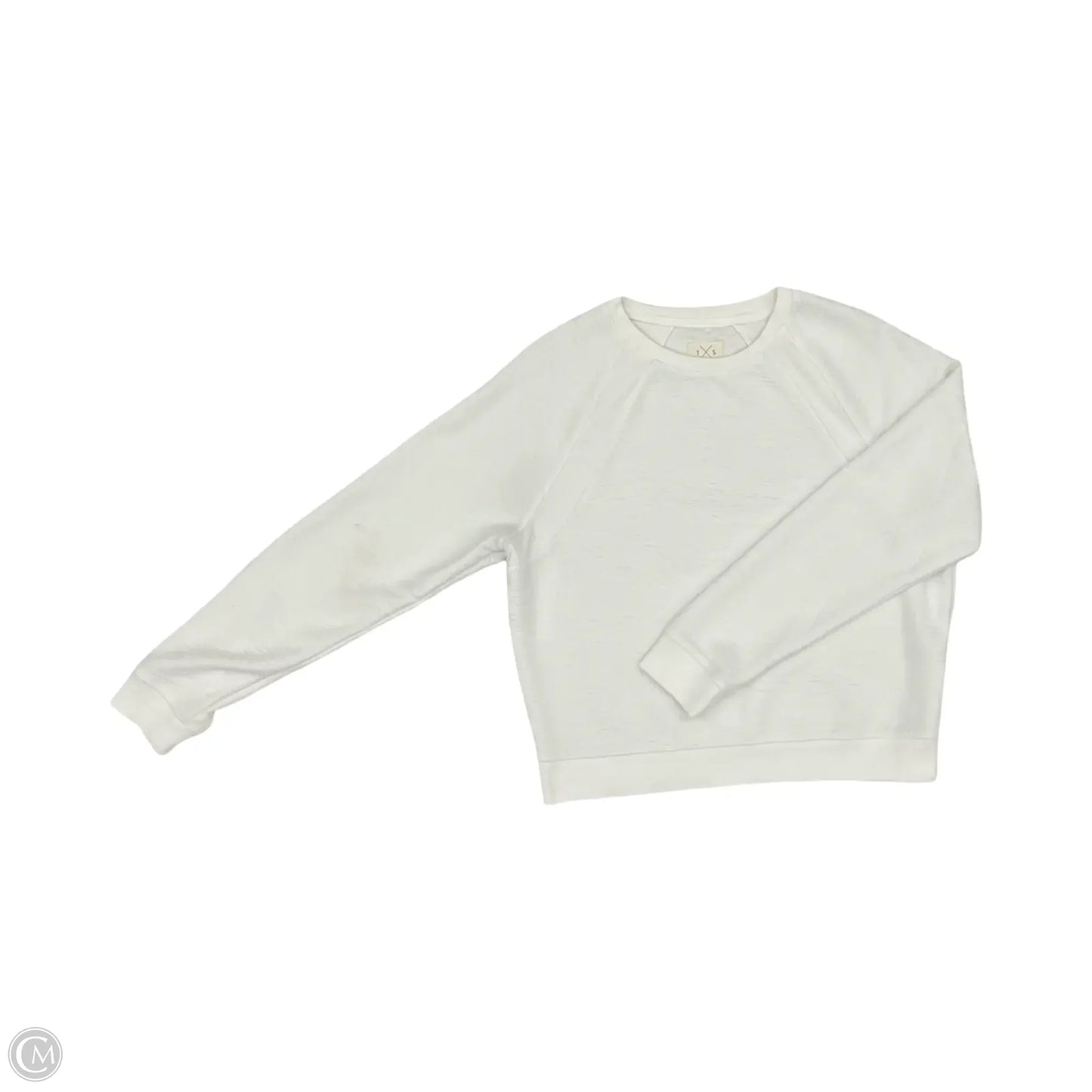 Top Long Sleeve By Thread And Supply In White, Size: M