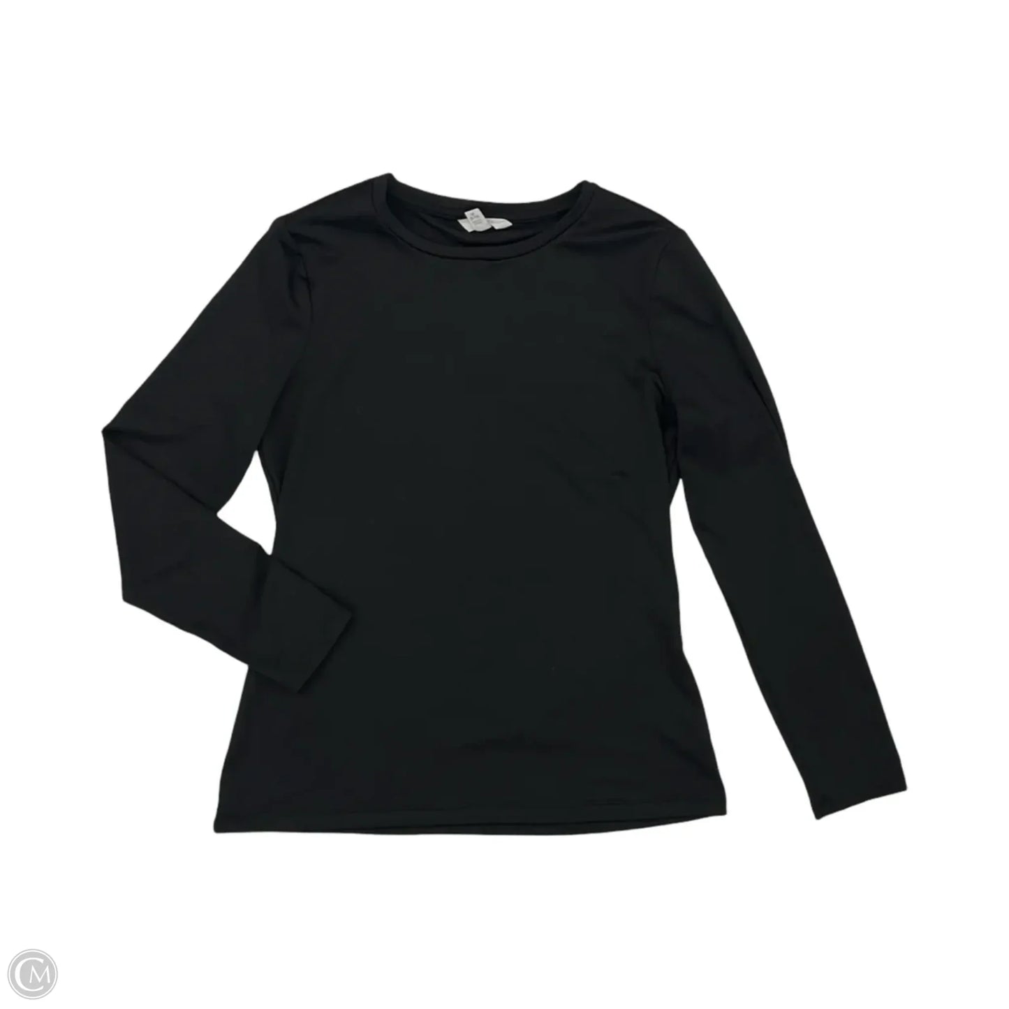 Top Long Sleeve By Time And Tru In Black, Size: M