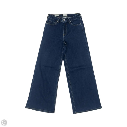 Jeans Wide Leg By Universal Thread In Blue Denim, Size: 8