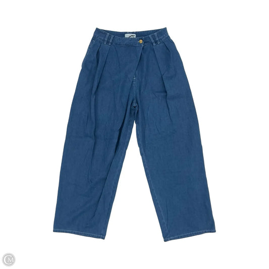 Jeans Wide Leg By Fashion Nova In Blue Denim, Size: 14