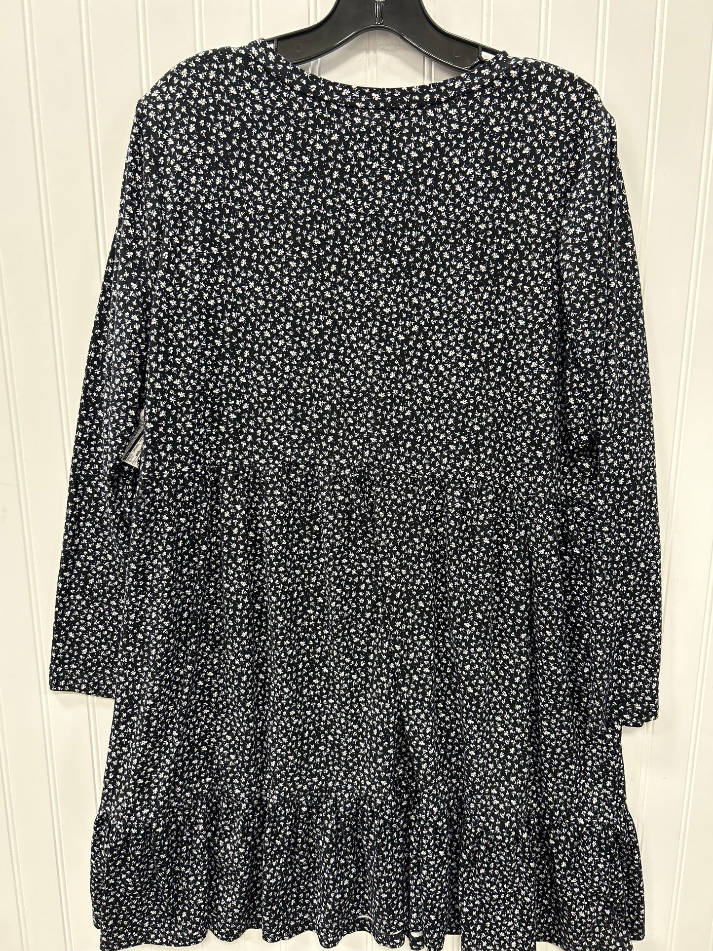 Dress Casual Midi By Mavi In Black, Size:Xl