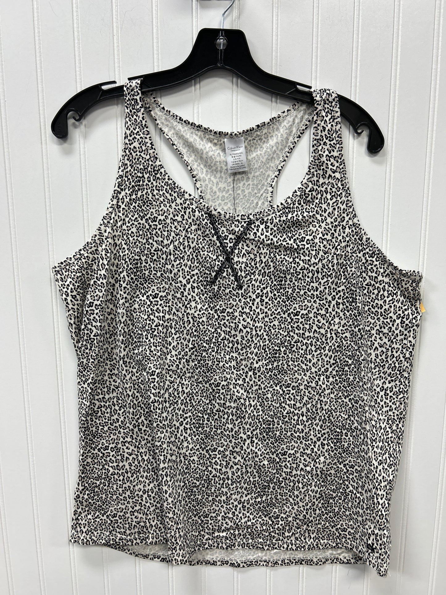 Pajamas 2Pc By Calvin Klein In White, Size:Xl