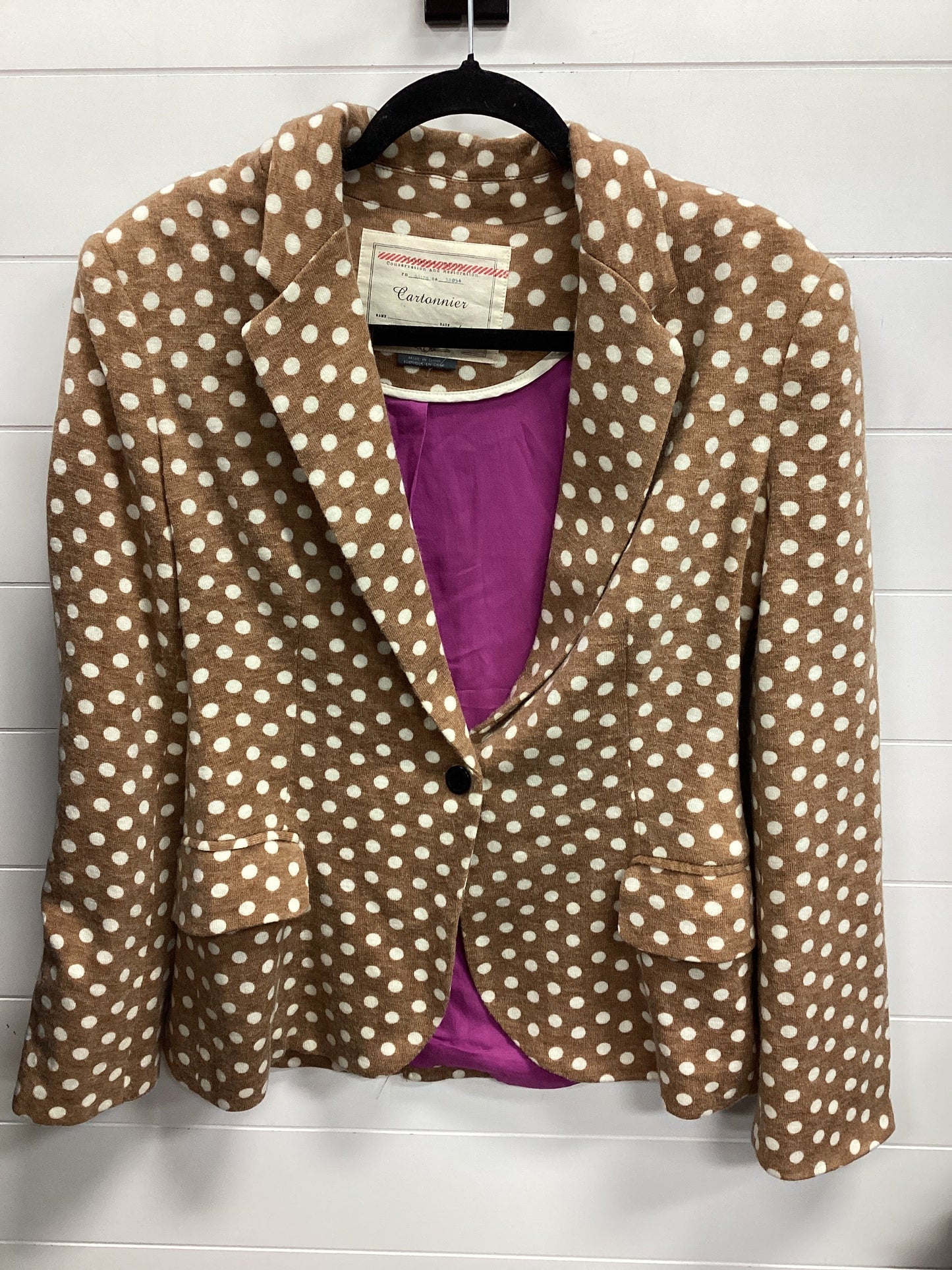 Blazer By Cmc In Tan, Size:L