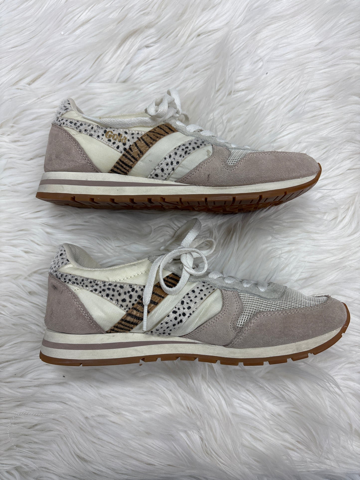 Shoes Sneakers By Gola In Cream, Size:8