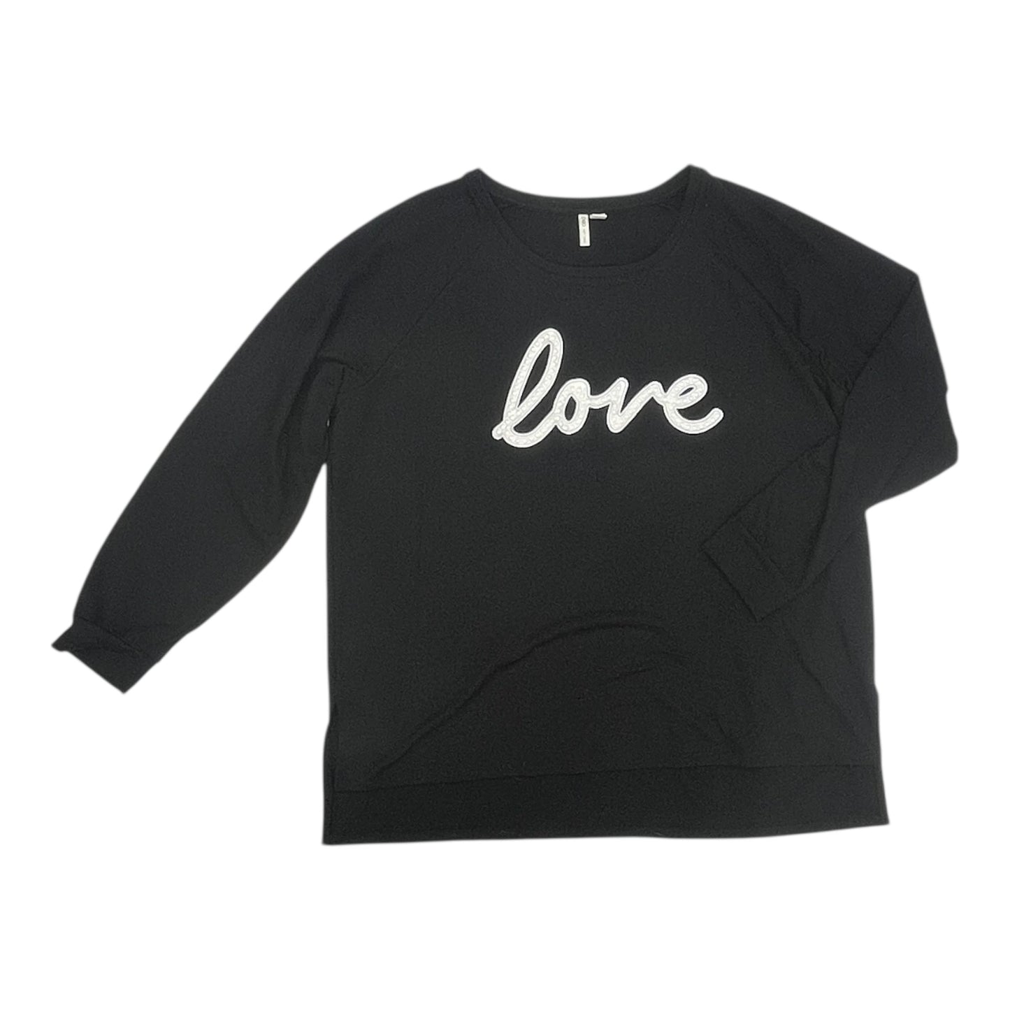 Top Ls By Cato In Black, Size:Xl