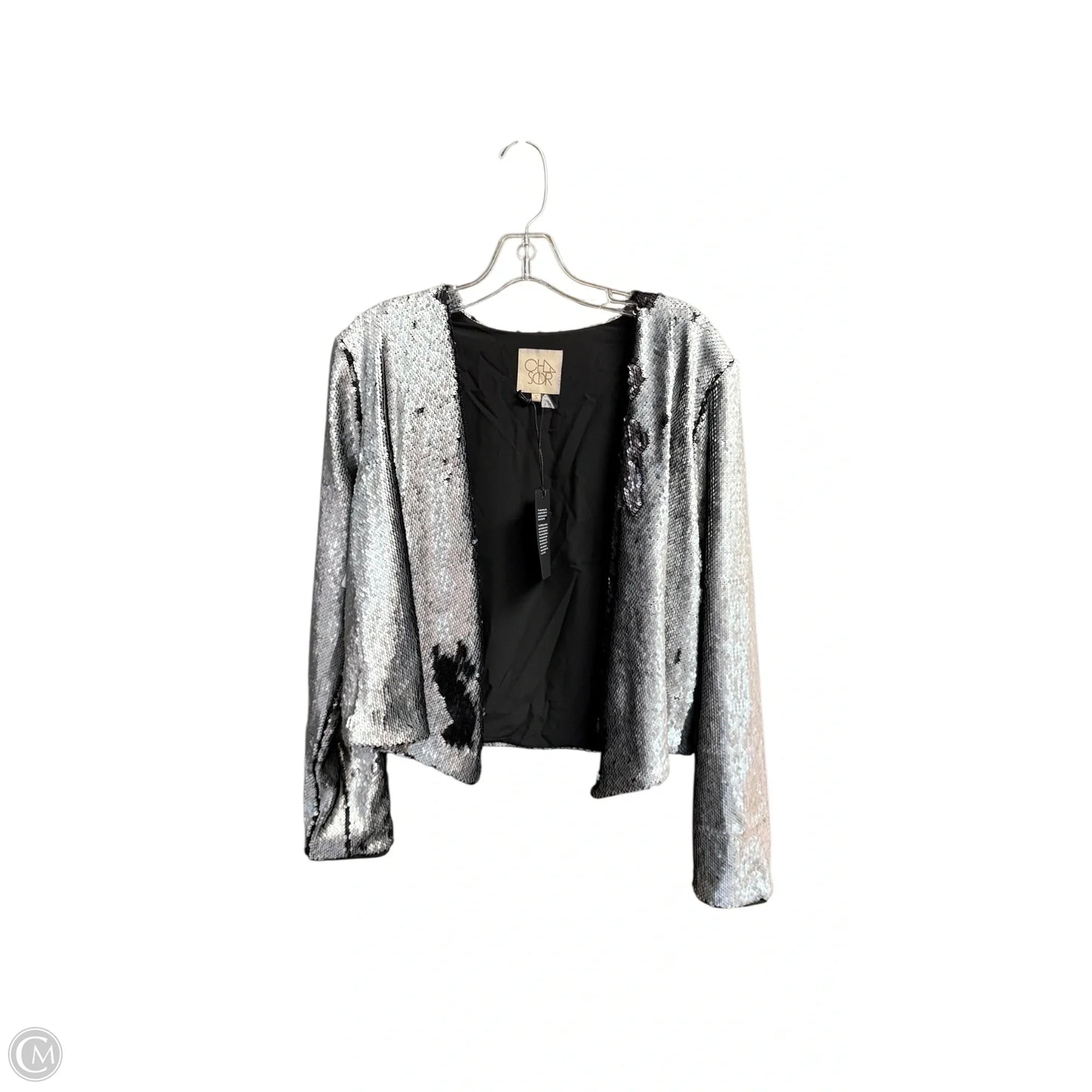 Jacket Other By Chaser In Silver, Size: S