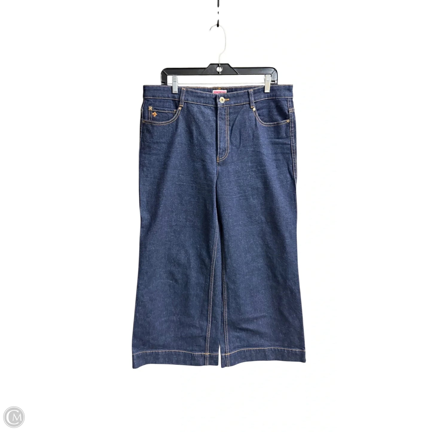 Jeans Designer By Kate Spade In Blue Denim, Size: 12