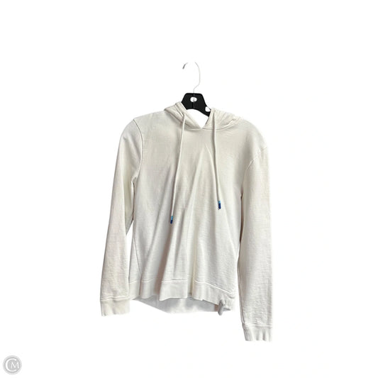 Sweatshirt Designer By Tory Burch In Ivory, Size: L