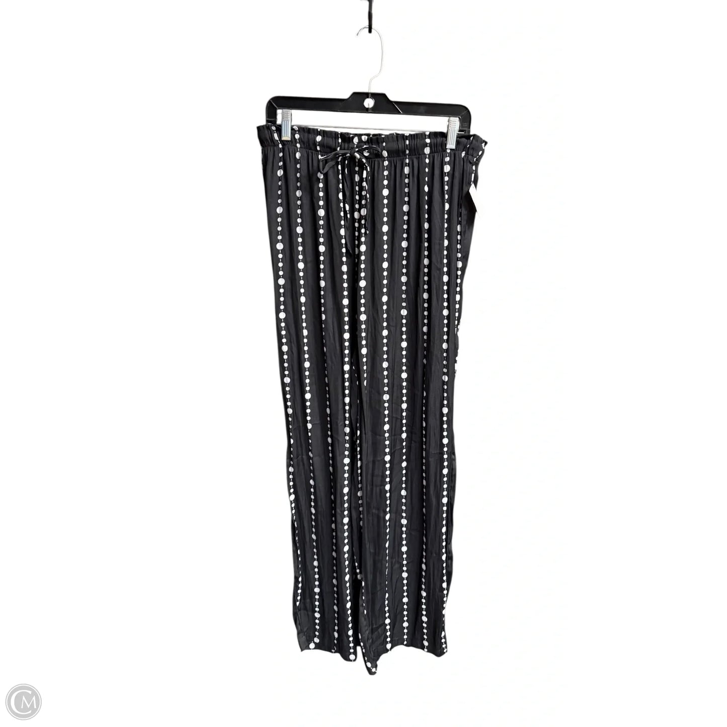 Pants Designer By Kate Spade In Black & White, Size: Xl