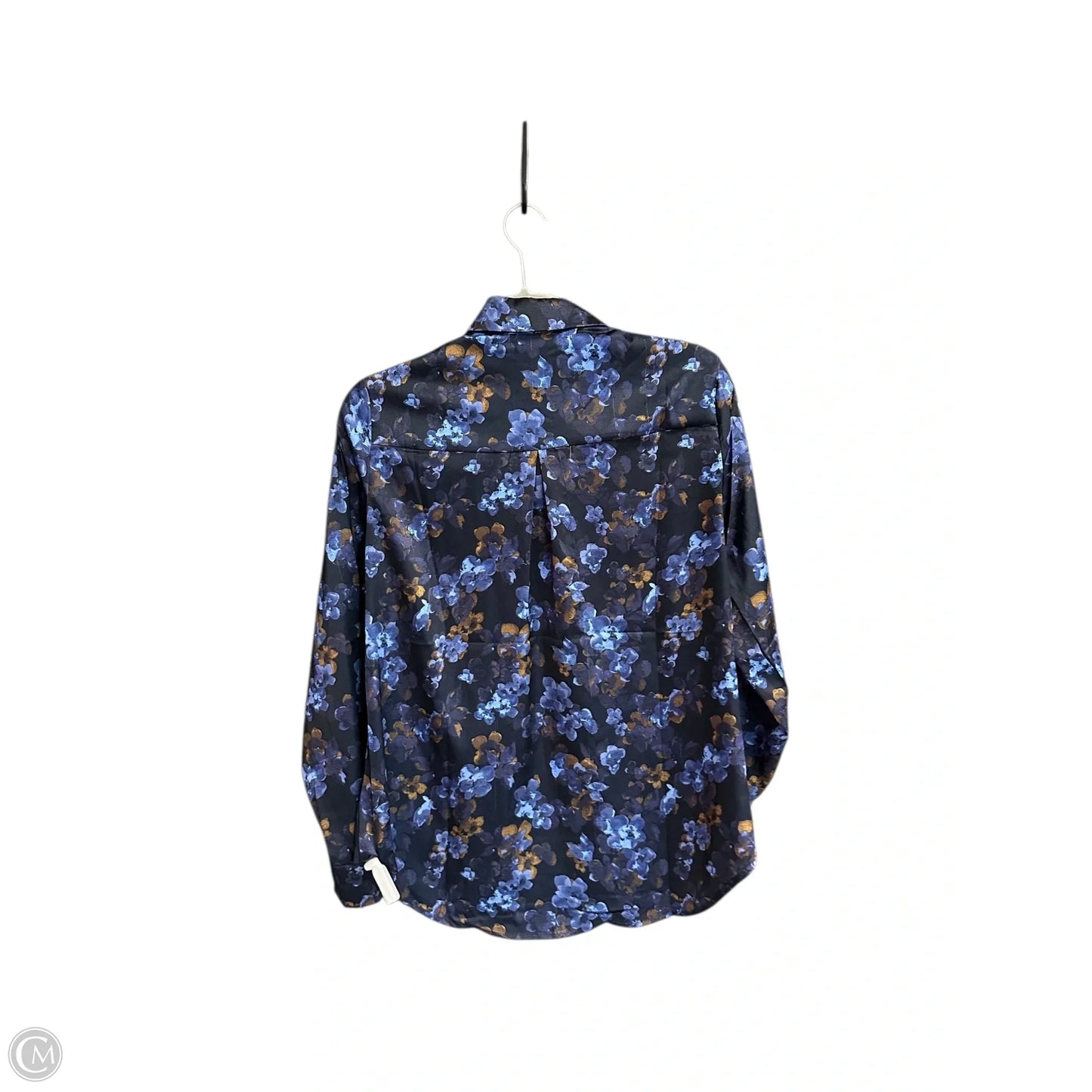 Top Long Sleeve By Tahari In Floral Print, Size: S