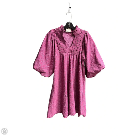 Dress Casual Short By Umgee In Purple, Size: S