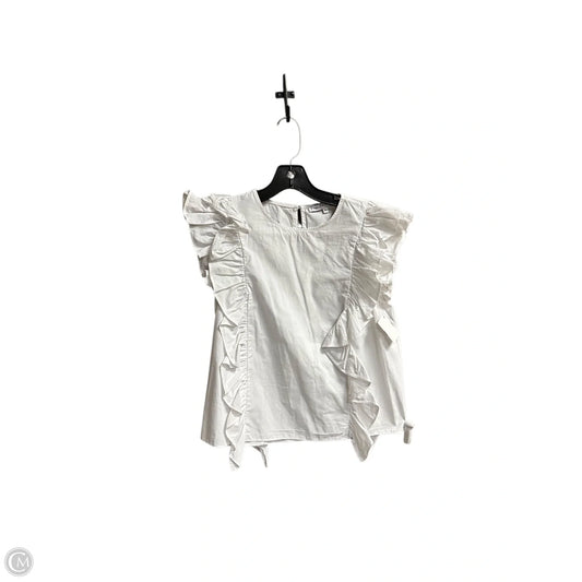 Top Sleeveless By English Factory In White, Size: Xs