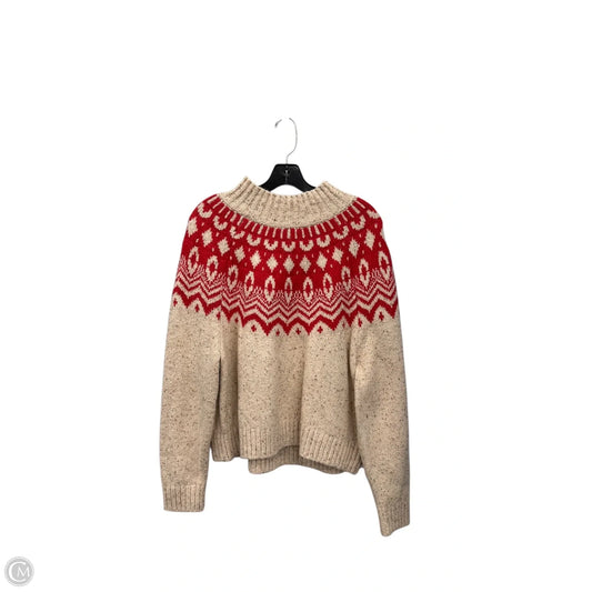 Sweater By Old Navy In Tan, Size: L