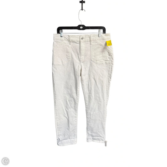 Jeans Boyfriend By Paige In White Denim, Size: 6