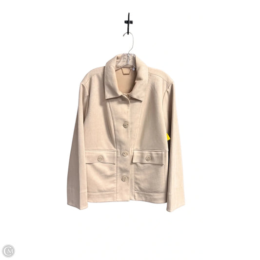 Jacket Other By Chicos In Beige, Size: 2x