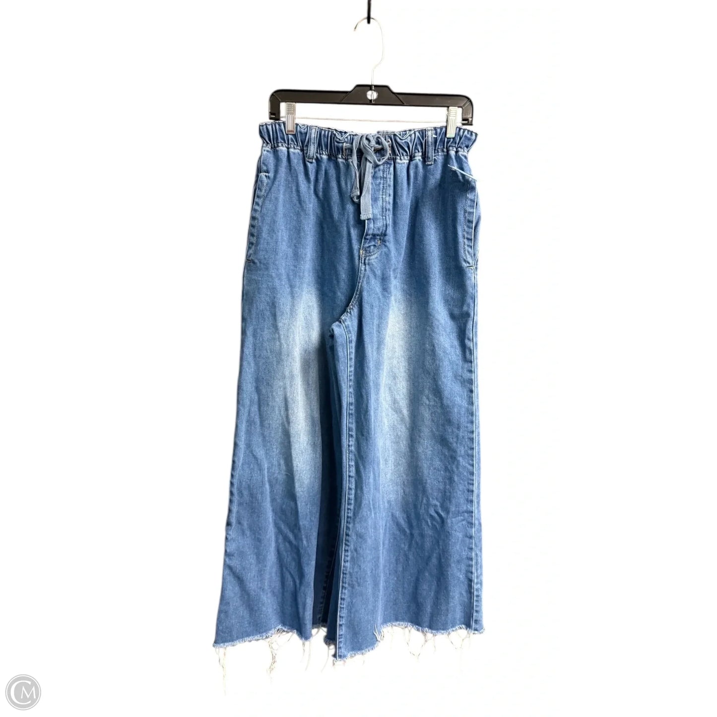 Jeans Wide Leg By Easel In Blue Denim, Size: 12