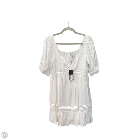 Dress Casual Short By Gianni Bini In White, Size: M