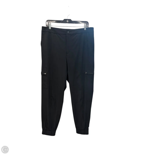 Athletic Pants By Talbots In Black, Size: L