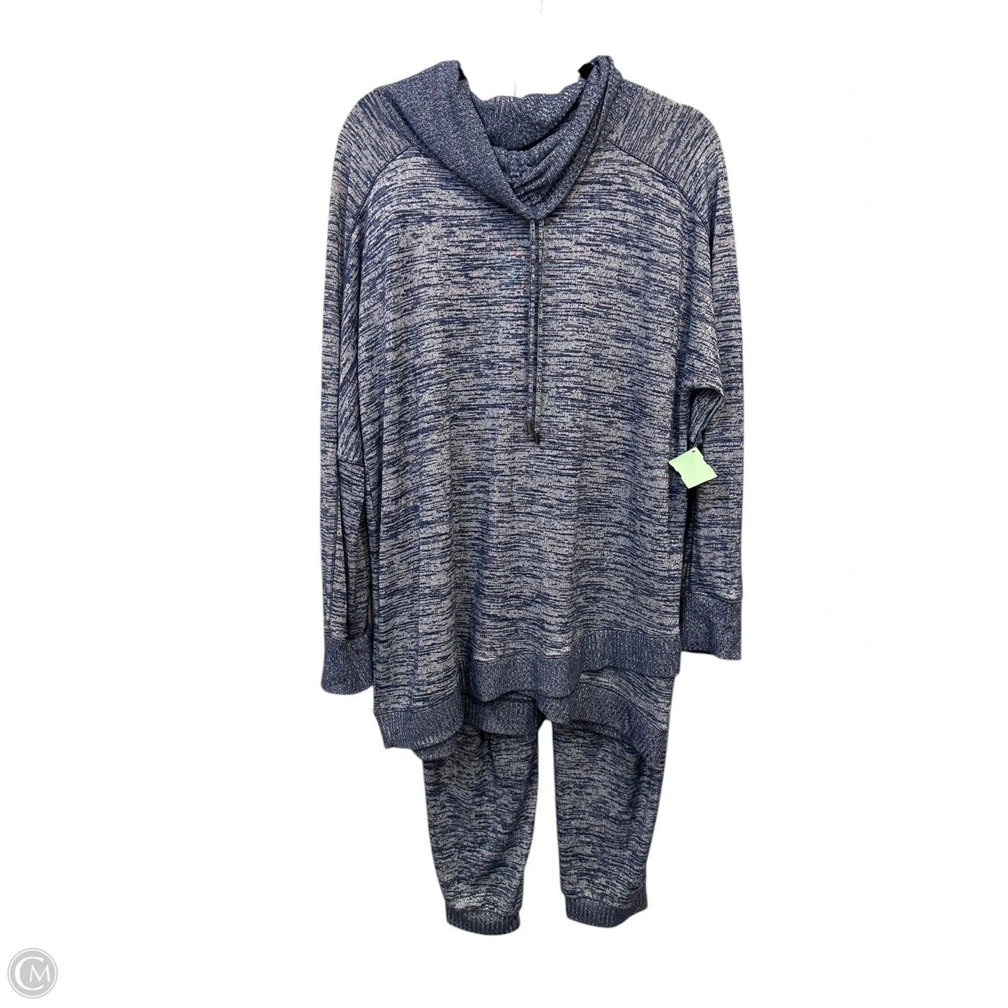 Pants Set 2pc By Zenergy By Chicos In Blue, Size: L