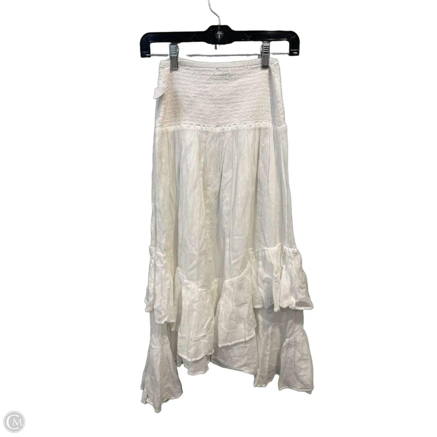 Skirt Midi By American Eagle In White, Size: 2