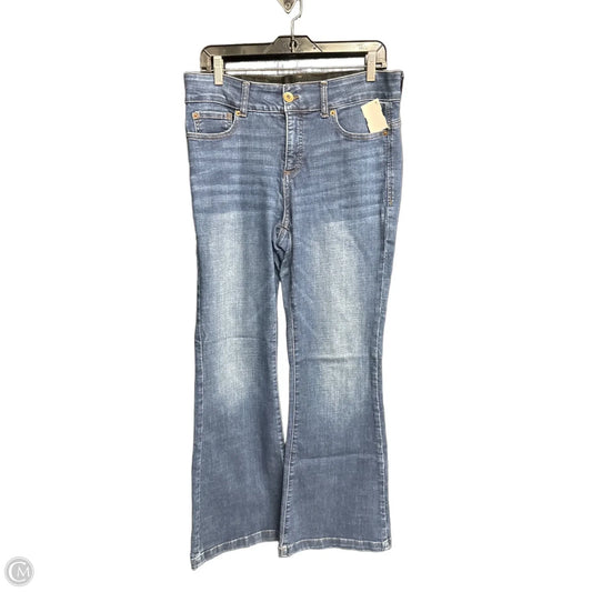 Jeans Boot Cut By Inc In Blue Denim, Size: 12