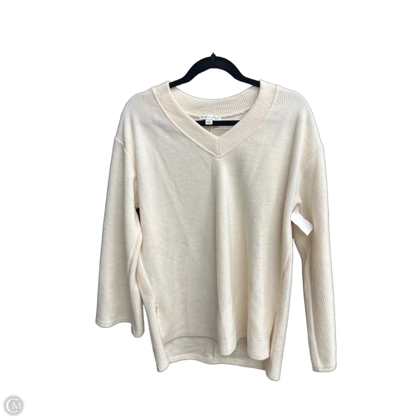 Sweater By She + Sky In Ivory, Size: S