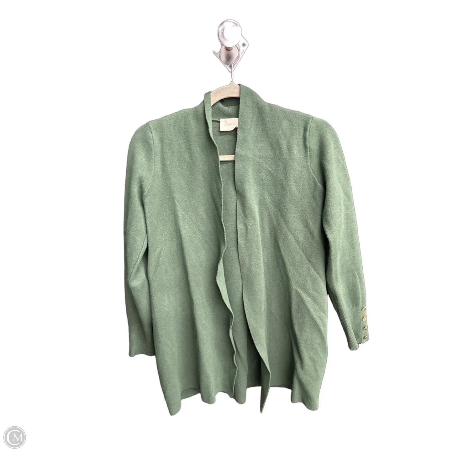 Sweater Cardigan By Cyrus In Green, Size: S