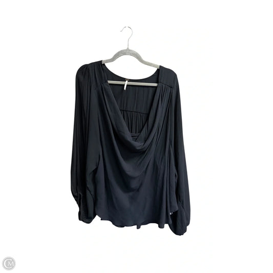 Top Long Sleeve By Free People In Bronze, Size: L