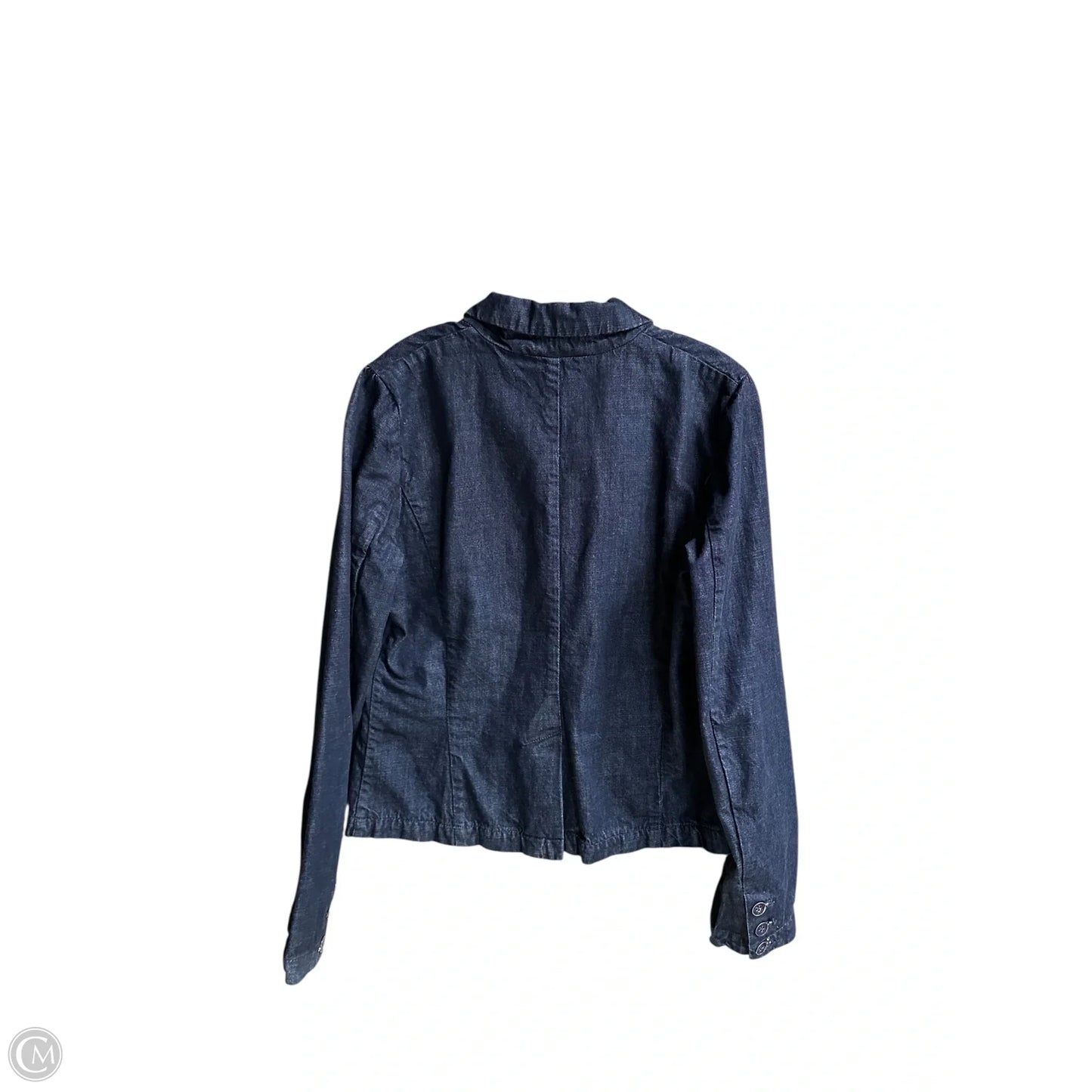 Jacket Denim By Pilcro In Blue Denim, Size: L