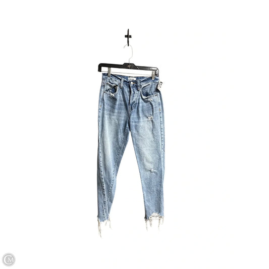 Jeans Boyfriend By Pistola In Blue Denim, Size: 2