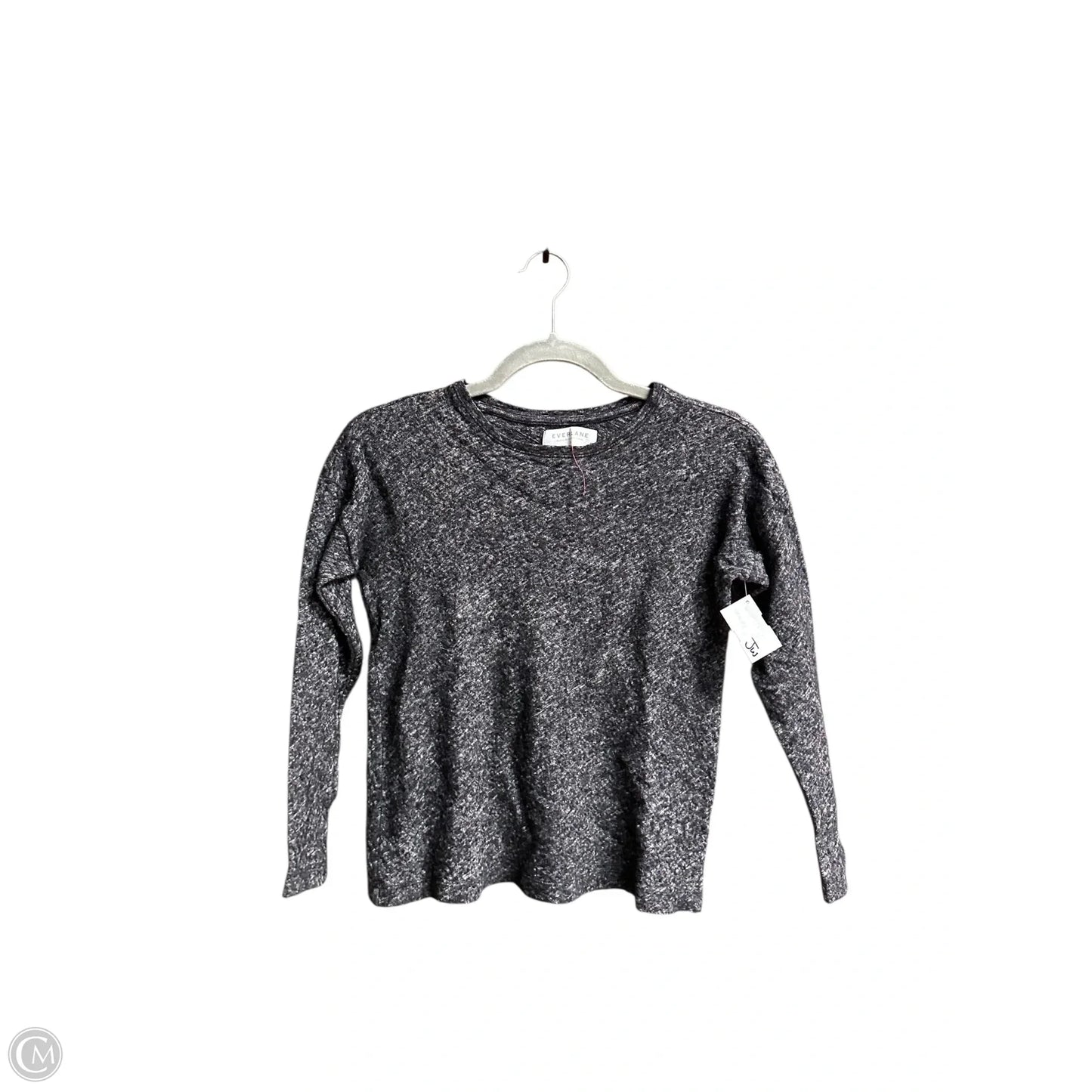 Top Long Sleeve By Everlane In Grey, Size: Xs