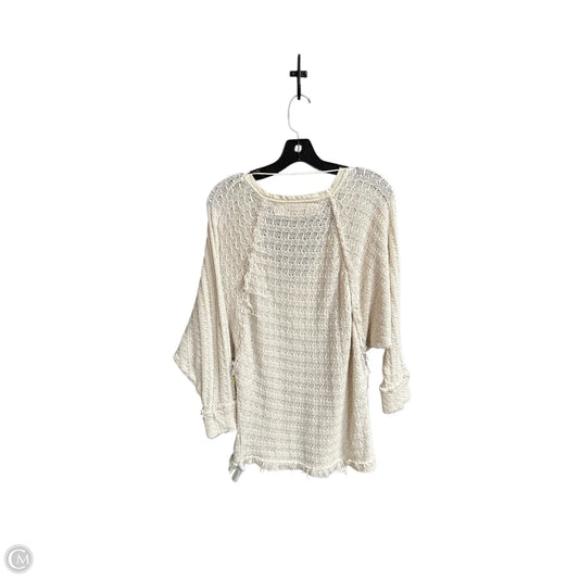 Sweater By We The Free In Cream, Size: S