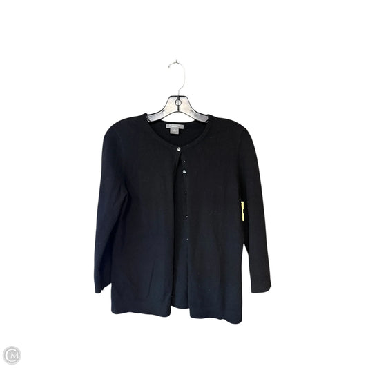 Cardigan By Ann Taylor In Black, Size: M