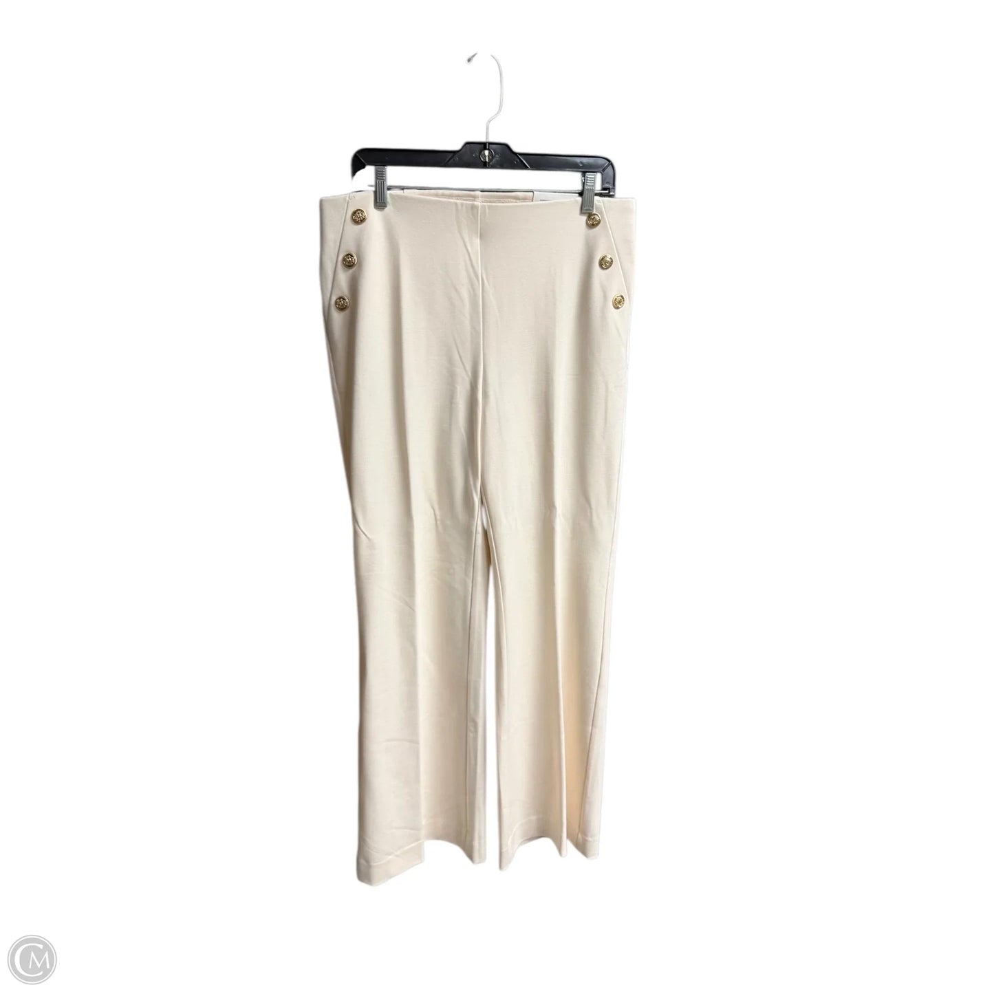 Pants Dress By Chicos In Ivory, Size: 10