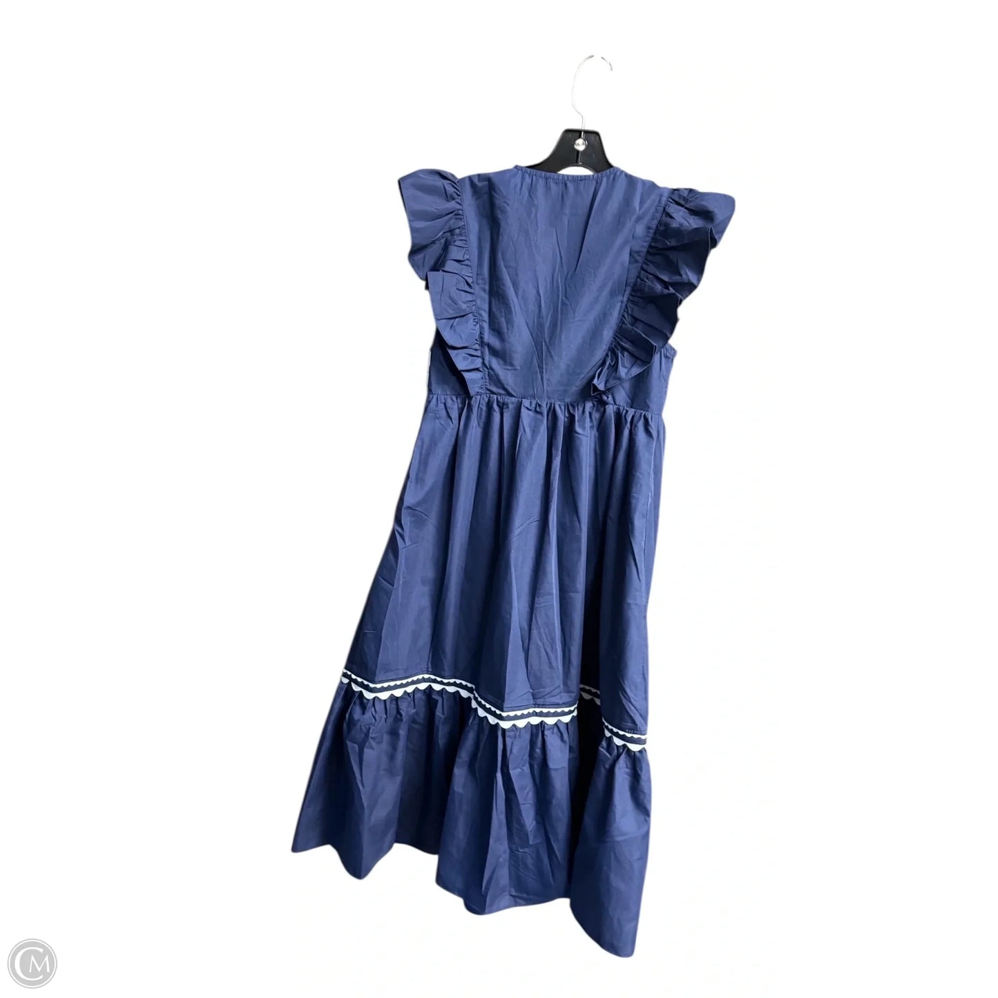 Dress Casual Maxi By Entro In Blue Denim, Size: S