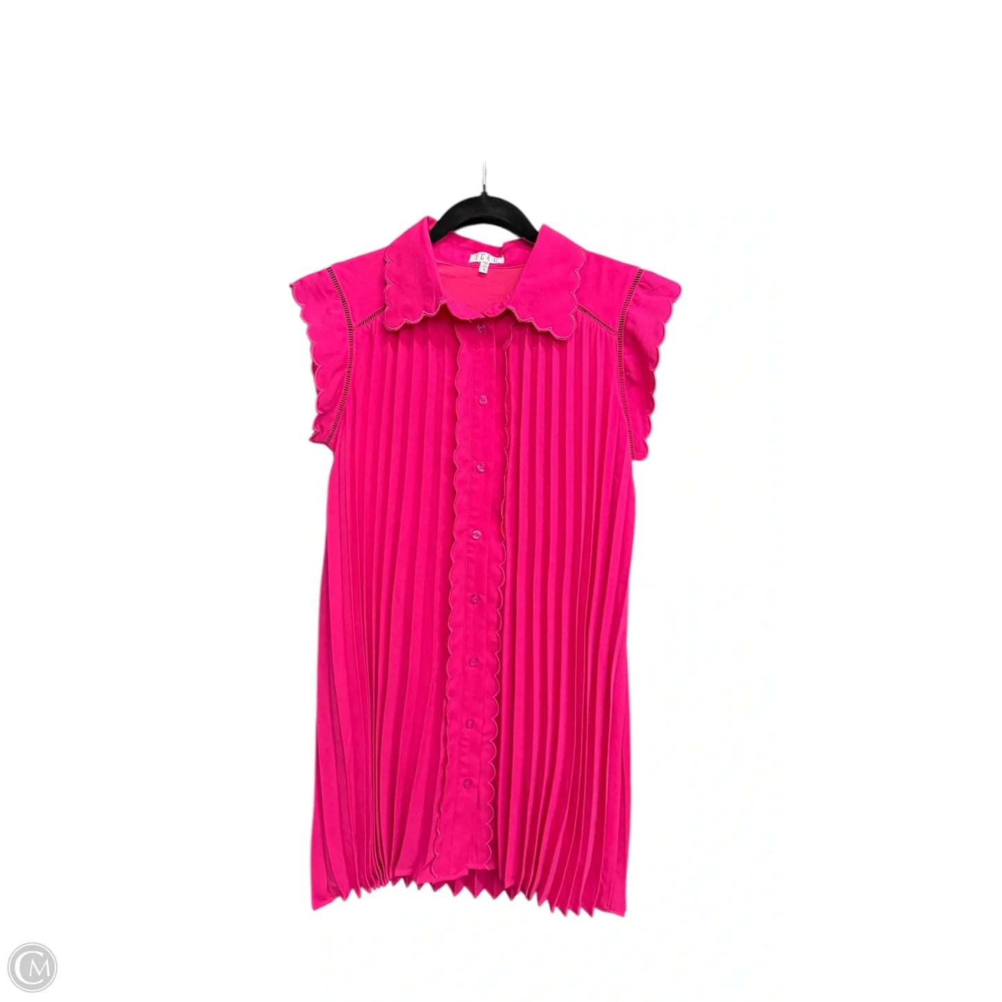 Dress Casual Short By Tcec In Pink, Size: S