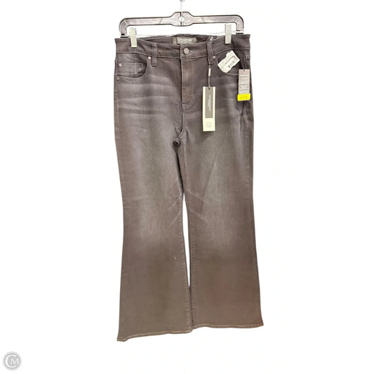 Jeans Flared By Liverpool In Black, Size: 12