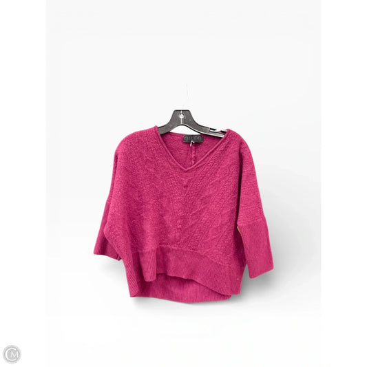 Sweater By Quinn In Maroon, Size: Xs