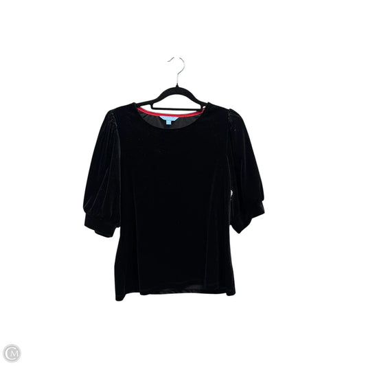 Top Short Sleeve By Draper James In Black, Size: M