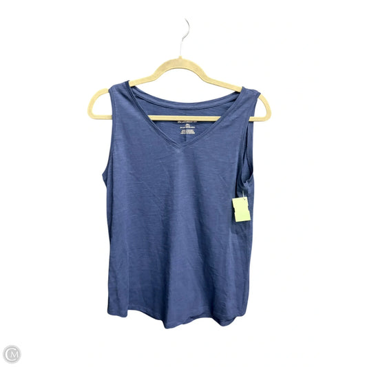 Top Sleeveless By Chicos In Blue, Size: Xs