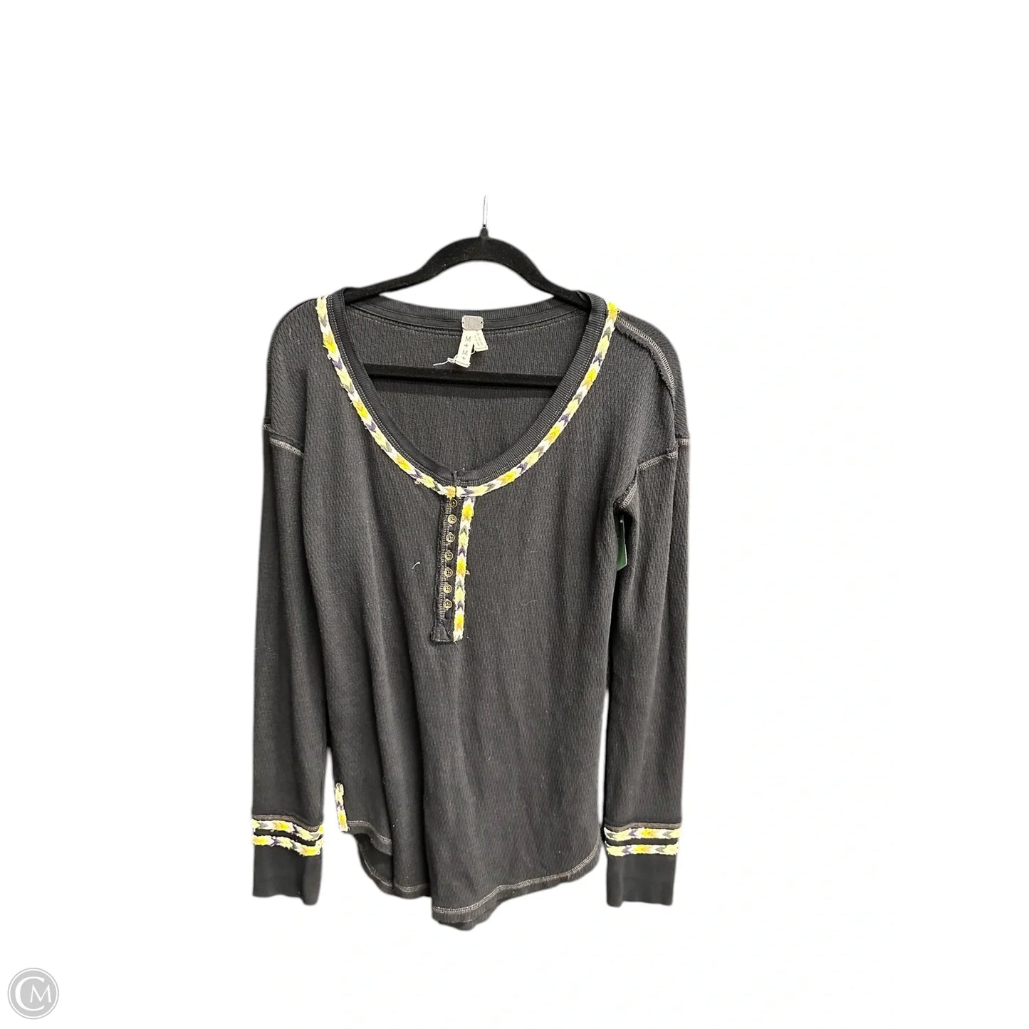Top Long Sleeve By We The Free In Black, Size: M