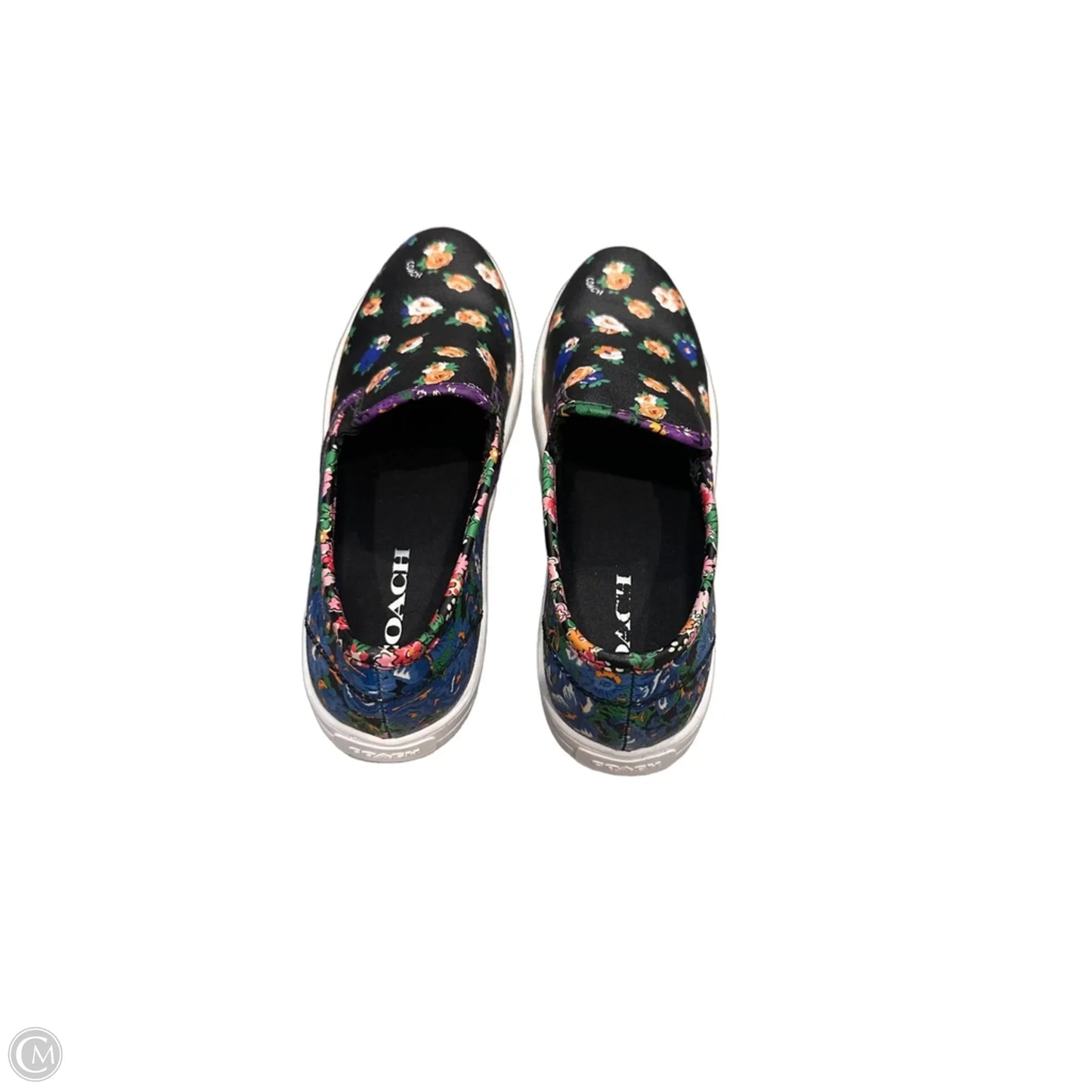 Shoes Designer By Coach In Floral Print, Size: 7.5