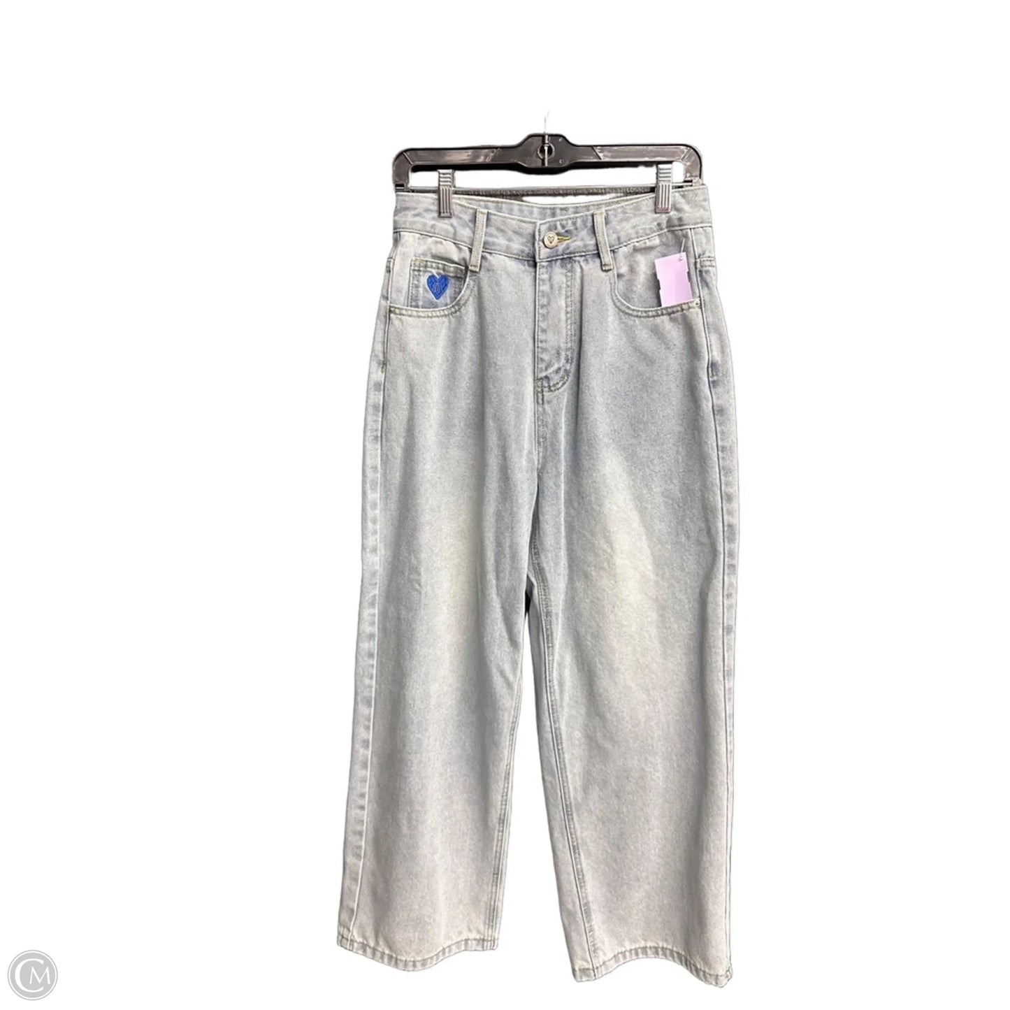 Jeans Wide Leg By Clothes Mentor In Blue Denim, Size: 6