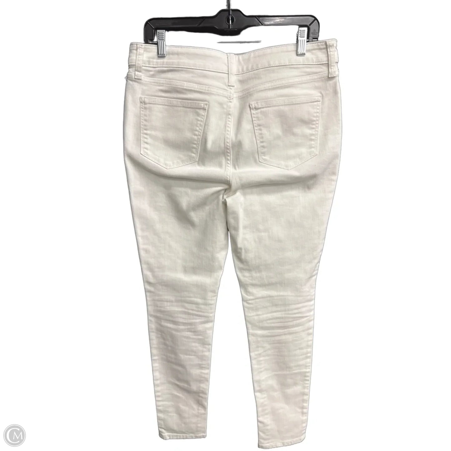 Jeans Skinny By St Johns Bay In White Denim, Size: 10