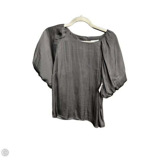 Top Short Sleeve By Nine West In Black, Size: M