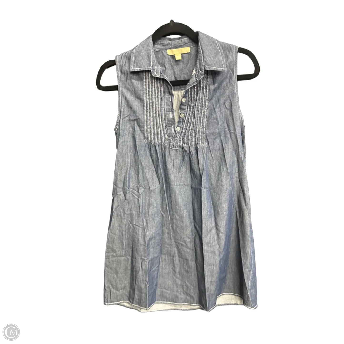 Dress Casual Short By Hope & Harlow In Blue Denim, Size: S