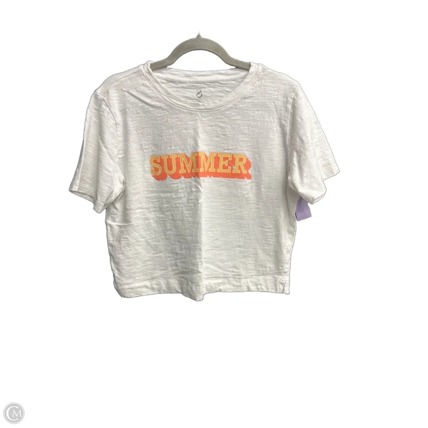 Top Short Sleeve By Lou And Grey In White, Size: Xs